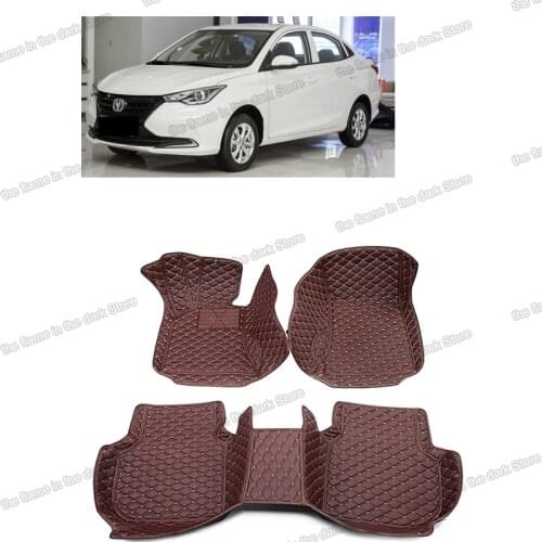 Lsrtw2017 for changan alsvin 2018 2019 2020 2021 leather car floor mats rug carpet interior accessories seat cover