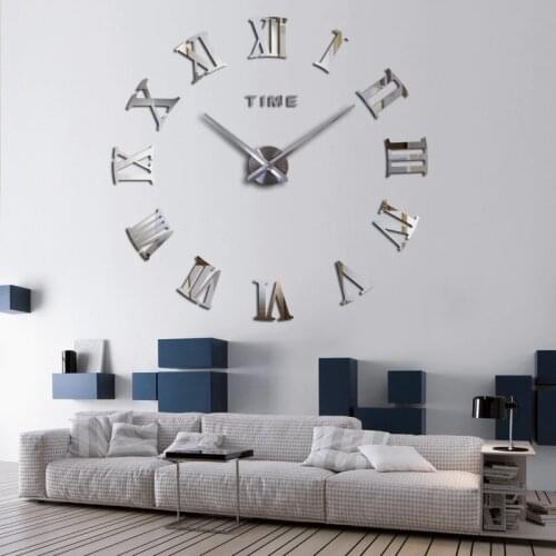Wall Clock 3D Big Plexi Mirror Special Offer Diy Watch Still Life Clocks Modern Home Decoration Living Room House Spot Stickers