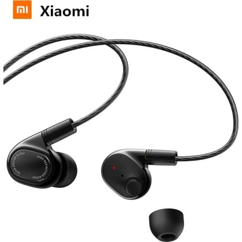Xiaomi Hybrid Technology Four Units Audiophile Headphones Type C 3.5mm Bluetooth wired LDAC Hi-Res Audio Earbuds with Microphone