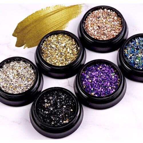 2019 New arrival Nail art Non hot fix Nail Rhinestones Crystal swarovsky Glass Loose Beads Strass for Nails Decorations