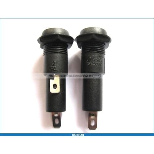 100 Pcs R3 44 15A 250V Fuse Holder for 6x30mm Fuse New