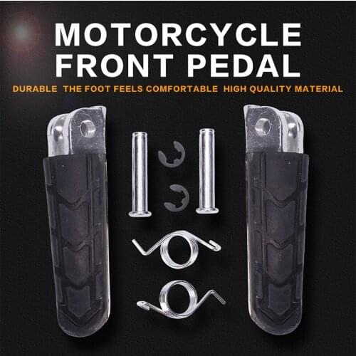 Front Footrests Foot Peg Rests For HONDA CB400 VTEC VTEC400 CBR600 1999-2010 CBR1100XX 1999-2006 CB1300 Motorcycle Accessories