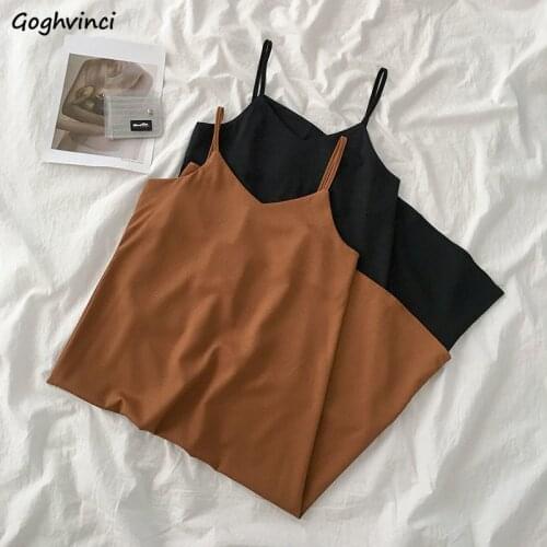 Sleeveless Dress Women Solid V-neck Korean Style Office Ladies Vintage Loose New Streetwear Spaghetti Strap High Waist Elegant