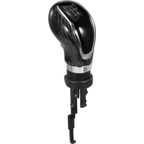Carbon Fiber Car Gear Shift Knob Manual 5-Speed Replacement for Buick Excelle GT/XT Opel Astra 55565904