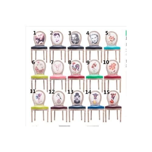 Restoring ancient ways single leisure chairs. European-style solid wood armrest. Chair