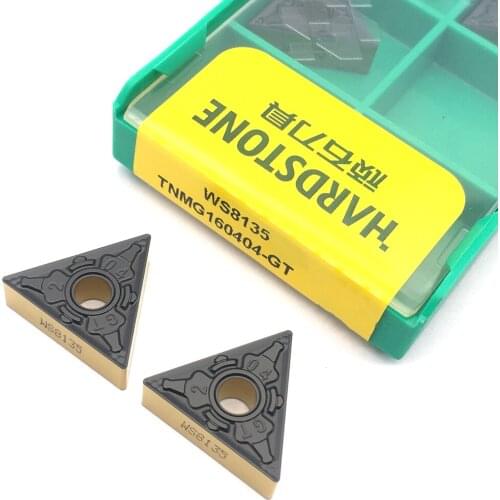 100% Original WS8135 TNMG160404 GT For WC Type U Drill Bit tool Carbide Inserts CNC Lathe Cutter Turning Tools For Steel