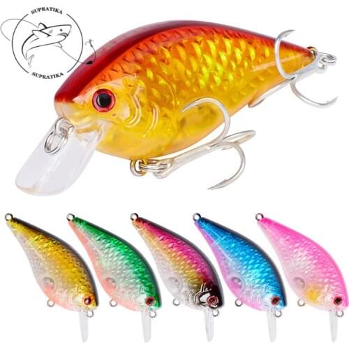3D Eyes Anti-corrosion Bionic Freshwater Plastic Fishing Bait 11G 16G Artificial Crank High Quality Fishing Lure Hard Bait