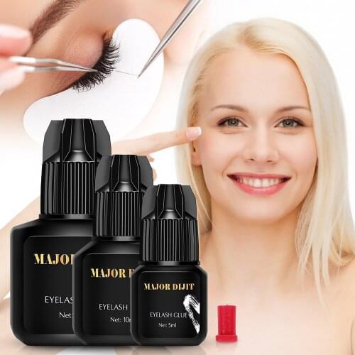 5/10/15ML Eyelash Extension Glue Fast Drying Eyelashes Glue Professional Lash Glue Adhesive Retention Long Last Makeup Tools