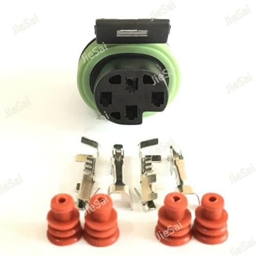 Delphi 4 Pin 12065298 Metri-Pack 150 Sealed Female Electrical Connector Oxygen Sensor Plug