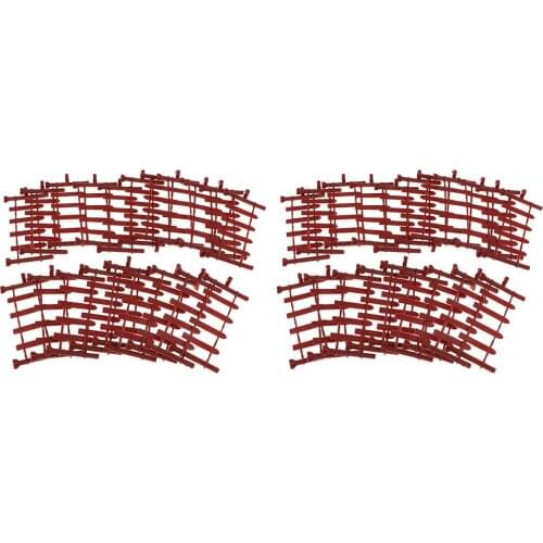 40Pcs HO Fence Model Kit For Train Railroad Railway Scenery Diorama Layout