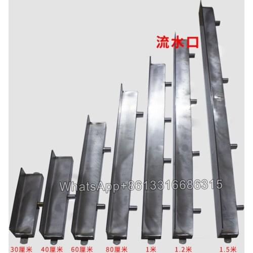 1pc Stainless steel water waterfall fountain/landscape stacked waterfall/man-made waterfall/water curtain wall spray waterfall
