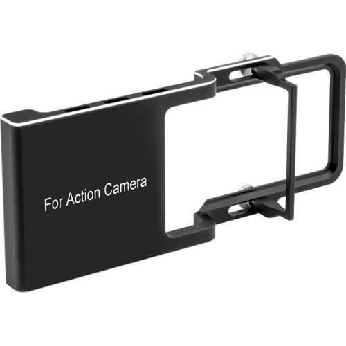 Good Quality Light Aviation Alloy Mobile Phone PTZ Fixed Adapter For Gopro 6, 7 Action For Osmo Mobile 2 Gimbal Stabilizer