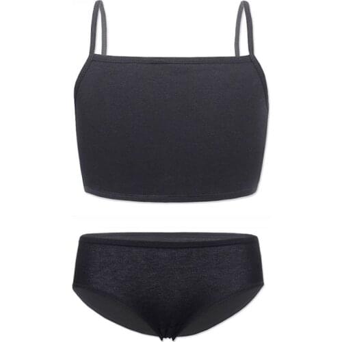 Training Bras Set Underwear Cotton Underwears Teens Children Bras Girl 8-14 Years