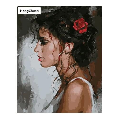 Beauty 5D DIY Square/Round Diamond Painting Cross Stitch Needlework Home Decoration Mural Mosaic Diamond Embroidery