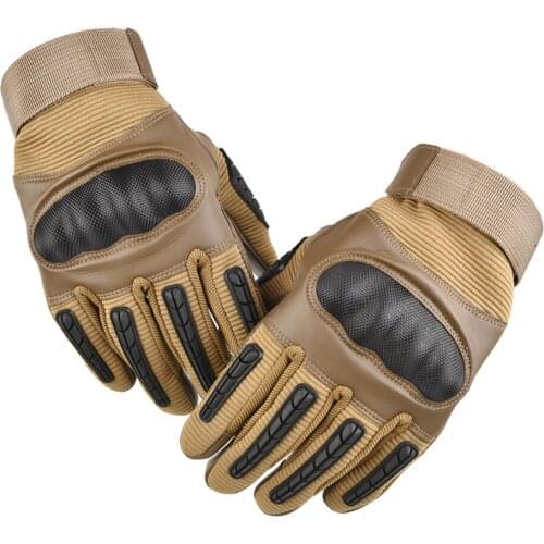 Full Finger Touchscreen PU Leather Motorcycle Gloves Protective Gear Racing Pit Bike Riding Motorbike Moto Motocross