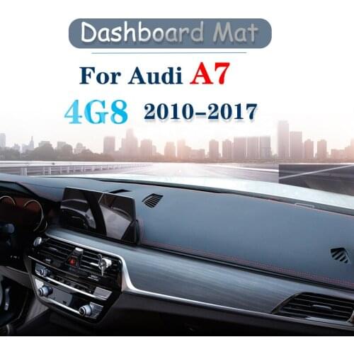 For Audi A7 2010-2017 Anti-Slip Mat Dashboard Cover Pad Sunshade Dashmat Carpet Cape Car Accessories