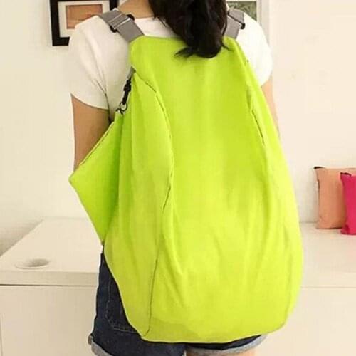 Backpack High Capacity Multi-functional Nylon Unisex Foldable Cross Bag for Outdoor