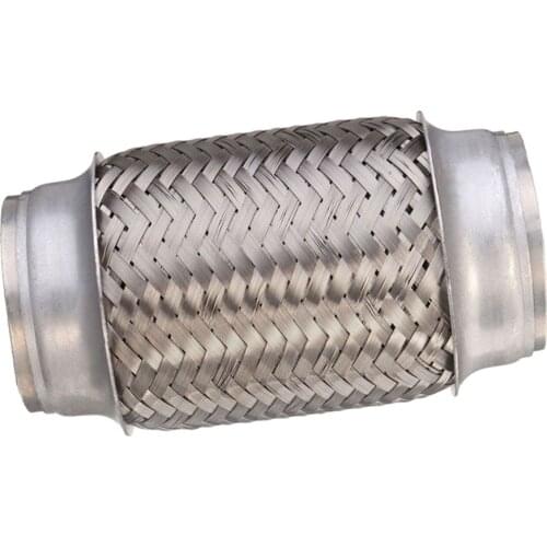 3.5"x 6" Car Exhaust ble Single Tube Joint Repair 304 Stainless Steel