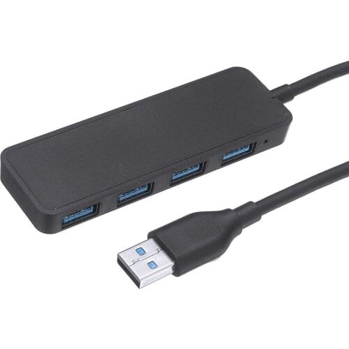 4 Port USB 3.0 Ultra Slim Data Hub For Windows 10 / 8 / 7 / Vista Macbook Mac Electronic Component Network Adapter