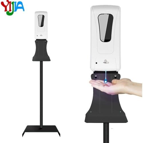 Automatic Soap Dispenser Spray Drop touchless Hand Sanitizer Dispenser with Floor Stand for Hotel, Restaurant, Office, Mall