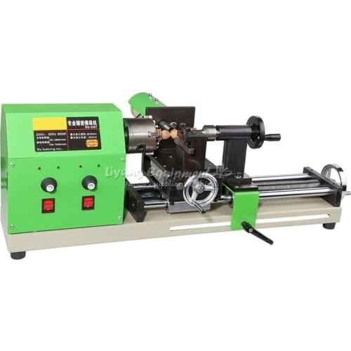 Russia free tax/shipping lathe machine wood lathe LY 3307 Minature Buddha beads tool 1200W 220V Bed Mini Metal Lathe Machine