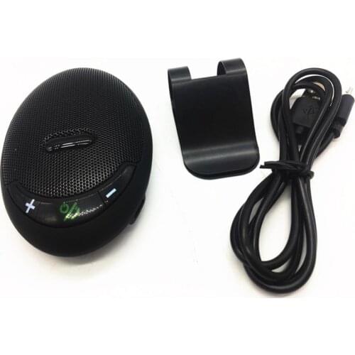 BT-100 Compact ABS Smart Bluetooth 5.0 Memory Connection Car Handsfree Speaker