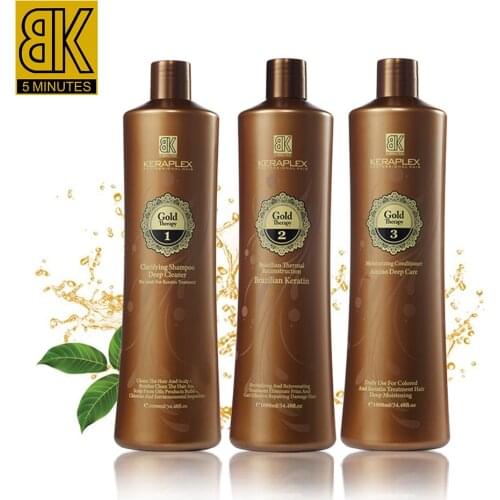 Brazilian Keratin Hair Treatment Set Straightener Straightening Smoothing For Curly Hair With Keratin Shampoos And Conditioners