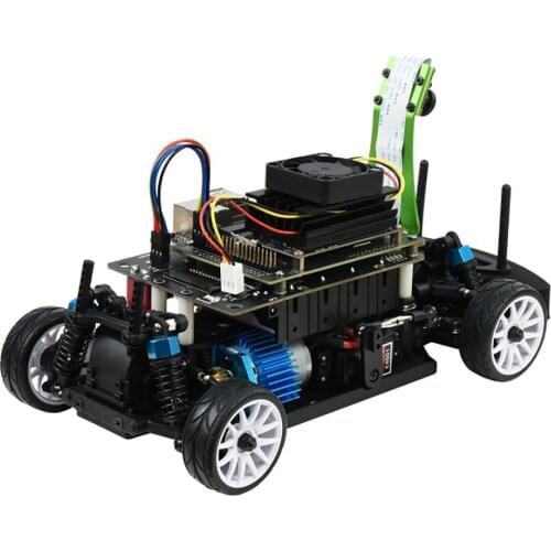 JetRacer Pro 2GB AI Kit,High Speed AI Racing Robot Powered by Jetson Nano 2GB,Pro Version 8MP 160° FOV Camera