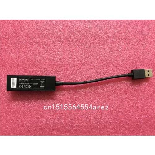 New Original laptop Lenovo Wireless Adapter Card USB2.0 Ethernet Adapter RJ45 cable 04w6947