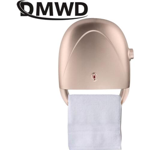 DMWD Portable MINI Fan Heater Hand Electric Air Warmer Machine Hot Air Blower Winter Warm Wind Heating Stove Radiator EU US Plug