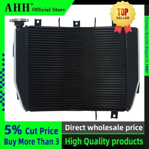 AHH Motorcycle Aluminum Radiator Cooler Cooling Water Tank For Kawasaki NINJA ZX-10R 2006 2007 ZX10R ZX 10R ZX1000 06 07