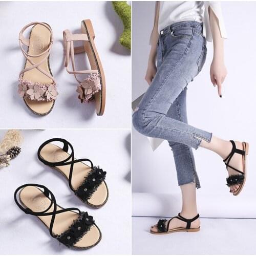 Girls' Princess Shoes Casual Childrens Fashion Korean-Style Student Crystal Flower Sandals little girl shoes girls sandals