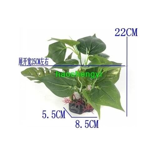 Water banyan silk cloth plant decoration, artificial water plant aquarium fake plastic grass