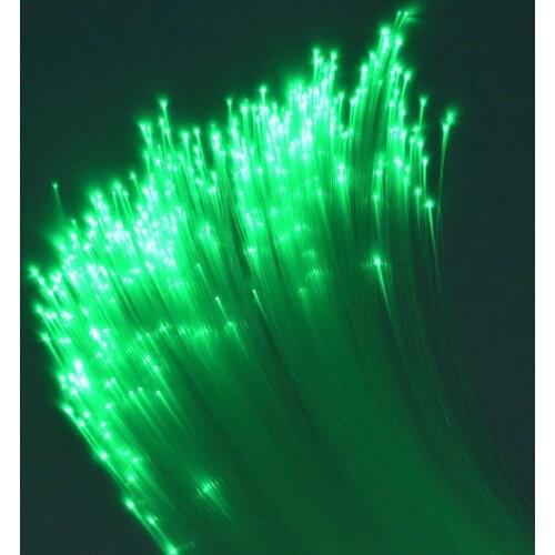 0.5MM 6000m/Roll End Glow Fiber Optical Cable PMMA Plastic Wire for All Light Engine driver Flexible Starry DIY ceiling SKY lamp