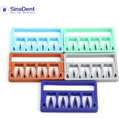 Dental Endo Files Holders 8 Holes 16 Holes for Endo Files 5 Colors Endo Block Endo Box Dental Sterilization Tool Autoclavable