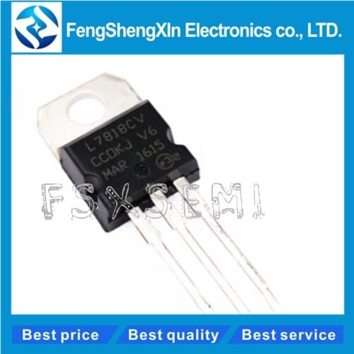 100pcs/lot New L7818 L7818CV 7818 voltage regulator 18V TO-220