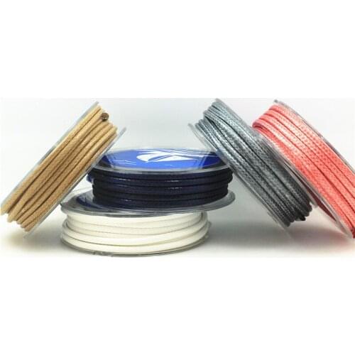 3 meters/piece 3MM diameter Waxed Thread Polyester Cord String Strap Wholesale Necklace Rope Bead NO.1~16