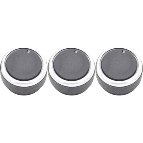 3Pcs/Set Car AC Knob Air Conditioning Knob Heat Control Switch Knob for Chevrolet Sail 2008-2014 Car Styling