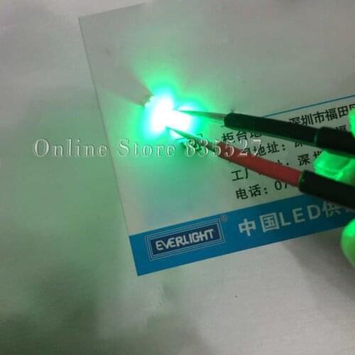 3000PCS/LOT 1206 3216 1204 side lateral flank SMD lamp beads emerald green bright LED light emitting diode leds Indicator light