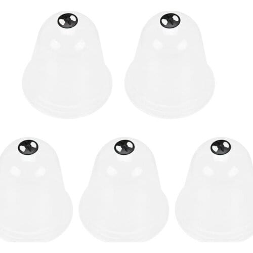 5PCS Garden Plastic Cloche Plants Bell Dome Plant Cover Frost Guard Jardin Flower Seedling Hydroponic Jardinage