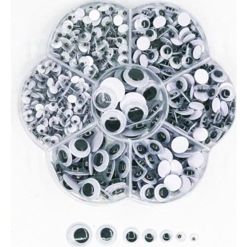 700PCS Self Adhesive Giant Wiggly Googly Eyes for DIY Art Craft Toys глаза для игрушек Scrapbooking Decor Eyes Craft Supplies