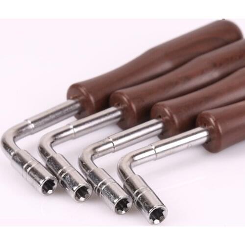 88-61-54 Keys Piano Tuning Hammer L-shape Square Wrench Tuner Spanner Tip String Pin Repair Tool for Chinese Zither Dulcimer