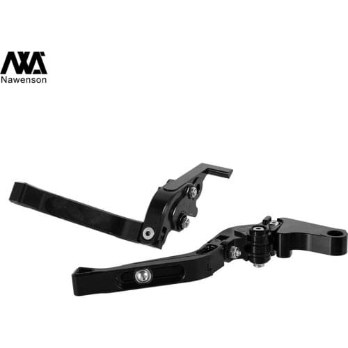 CNC Aluminum Folding Extendable Motorcycle Brake Clutch Levers for Ninja 400 Z400 2018-2020 for Versys 300X Z125 2017-2020
