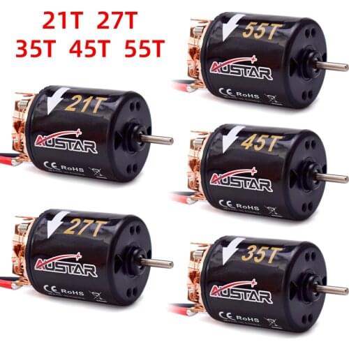 AUSTAR RS-540 45T 35T 27T 3.17mm Modified Brushed Motor for 1/10 Axial SCX10 D90 Crawler Climbing On-road Drift Touring RC Car