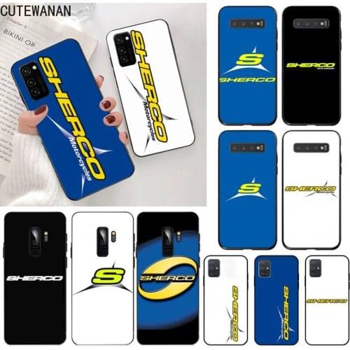 Fashion Sherco Motorcycle Classic Bling Cute Phone Case for Samsung S20 plus Ultra S6 S7 edge S8 S9 plus S10 5G lite 2020