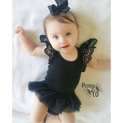 Baby Romper Body Ropa Infant Girls Clothing Butterfly bow princess baby girls costume tutu romper NewBorn Baby Dress Clothes