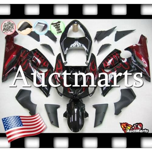 For Kawasaki Ninja ZX6R 636 2005 2006 05 06 Injection Mold Fairing Kit (P/N:3b19)