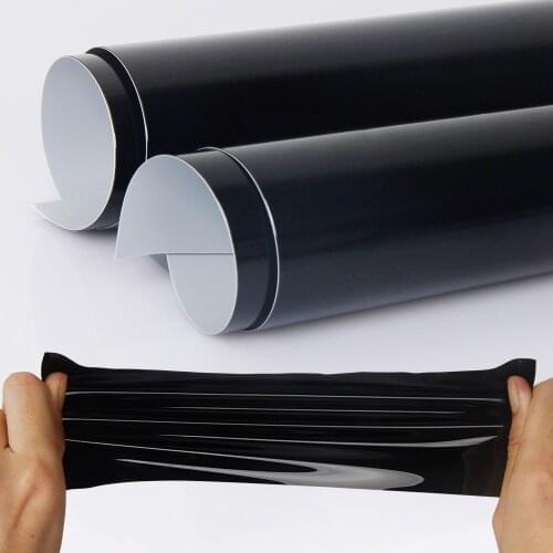 SUNICE High Glossy Black PPF Car Paint Protection Film Anti-scratch Car Bumper Hood Paint Protection Film styling Vinyl
