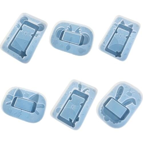 Game Console Quicksand Epoxy Resin Mold Jewelry Findings Silicone Mould DIY Crafts Shaker Pendants Casting Tools