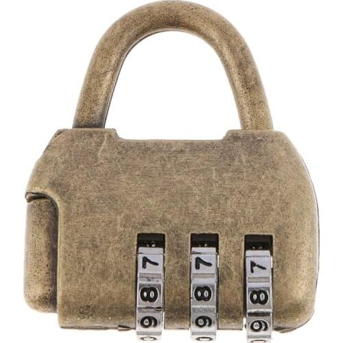 3 Weels Combination Lock For Gym, Sport, Trunk Box, Hasp, Cabinet, Drawer